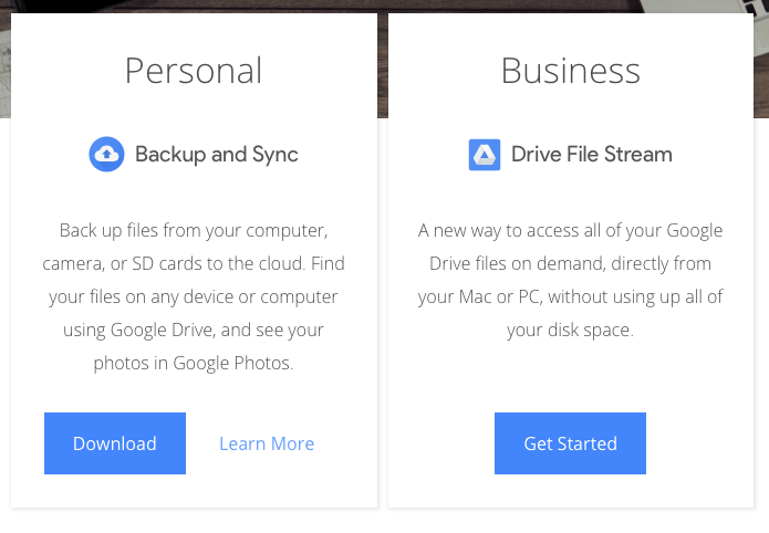 google drive for mac add account